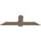 Ekena Millwork Eugene Smooth Timber Gable Bracket, Douglas Fir, 48"W x 16"H x 1 1/2"D x 5 1/2"F, 8/12 Pitch GBW048X16X0206EUG00SDF - alternate 2